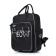 School backpack, synthetic fabric, 300x390x115 cm, black