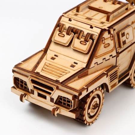 The prefabricated model "BTR with mortar"-4