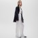 Women's pants Minaku: Casual Collection, white color, size 50