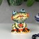 Souvenir "Frog kva", 5 cm, color gzhel