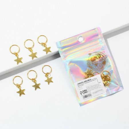 Clubs of hair piercing “Fake your beauty”, 6 pcs.-1