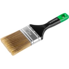 Brush flat Stayer Universal-Artex, artificial bristles, wooden pen, 75 mm