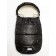 Winter fur “Cosmos” envelope, size 105 cm, black color