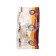 Mechanism 1st socket Kranz ceramics without grounding, hidden installation, 10a, beige KR-78-0244
