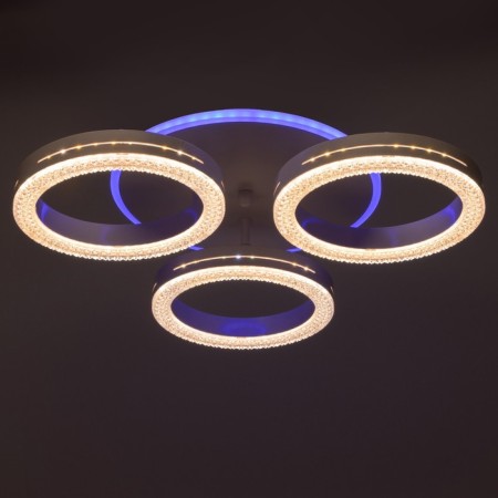 Lamp with PDU 74651/3+1 LED 75W Dimmer 3000-6000k white 45x45x9 cm Bayerluux-10