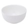 A set of two white saladates from the Edge collection, 650 ml