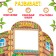 Shirma for the puppet theater "Hut"