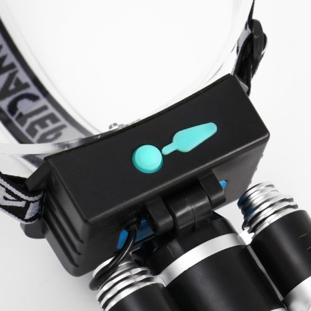 Lantern of the Battery Battery "Master K", 10 W, 1200 mAh, 600 lm, 8 x 9 x 6 cm-3