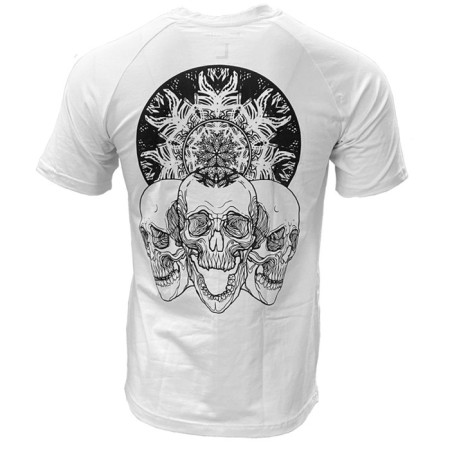 Male Triple T -shirt, size l, white, black-1