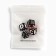 Dice play "Game time", 1.6 x 1.6 cm, set 2 pcs, red