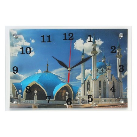 Carty clock, interior "Kazan Mosque Kul Sharif", silent, 25 x 35 cm