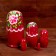 Matryoshka 5 in 1, painted, mix
