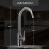 Kitchen mixer Zein Z3765, single -leaf, pour height 27.5 cm, graphite
