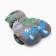 Winter children's mittens minku, gray color, 18cm
