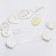 Set, 3 subjects: universal lock, 2 pcs., Label for retractable cabinets