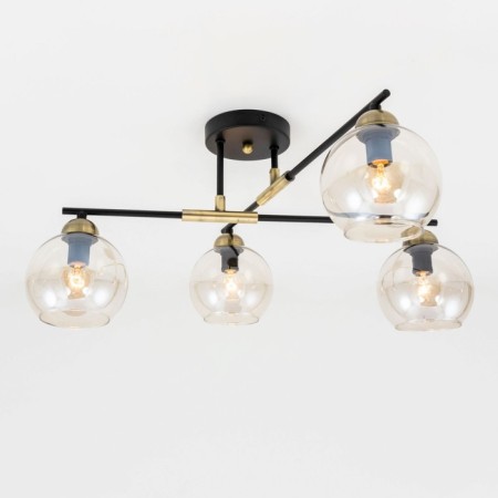 Ceiling chandelier "Henri" E14 4x60 watts-5