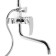 Shower system Accoona A8321, with a tropical shower, zinc, chrome