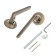 Separate handle Lockland 008 AB, bronze color