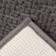 Bathroom mat Ethel Books Dark gray color, 38x58 cm