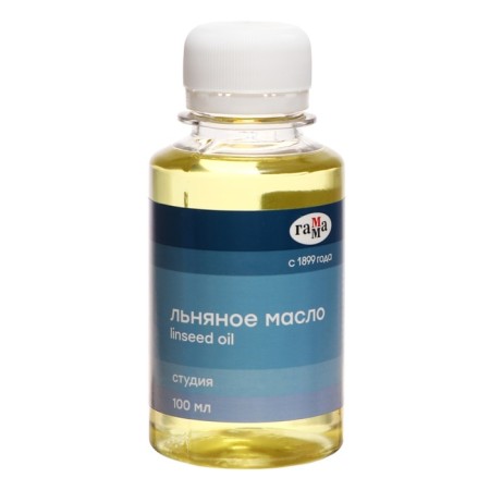 Flax oil 100 ml, gamma Moscow palette