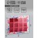 Folding box for 12 sweets "the best", 19 x 15 x 3.6 cm. Confectionery packaging