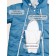 Cupid Children's Spring, height 68 cm, blue color