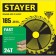 Disk STAYER 3680-185-30-24_z01, wood, fast cut, 24t, 185 x 30/20 mm