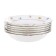 Natalie soup plate, decor “Small flowers, gold laying”, 19 cm