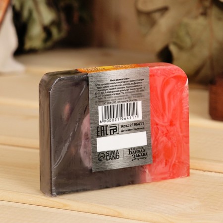 SPA soap - care for a bathhouse and sauna "100% man" 80 g-1