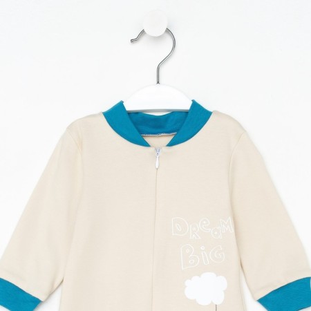 Duplestroums for zipper, milk/Leo, height 68 cm-1
