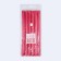 Bigudi "Boomerang", d = 1.5 cm, 24 cm, 6 pcs, pink color