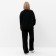 Women's costume (sweatshirt/pants), black color, size 42