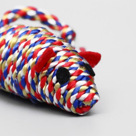 Rainbow mouse, 7 cm, mix of flowers-4