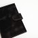 Cover for auto documents on the button, textura, black color
