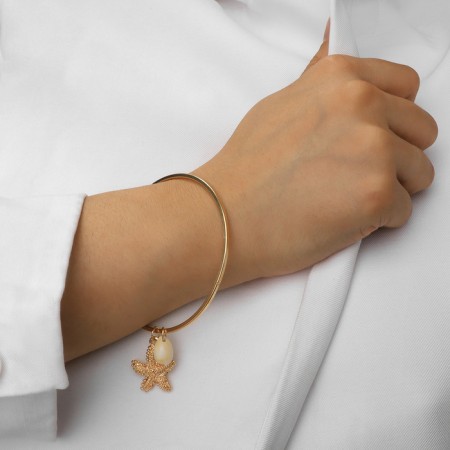 Set of 6 items: 6 Bracelets "Sea", Color Gold-8