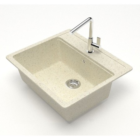 Kitchen is a kitchen from Zett Lab stone. 9/q2, 570x505x200 mm, matte, cut, beige-1
