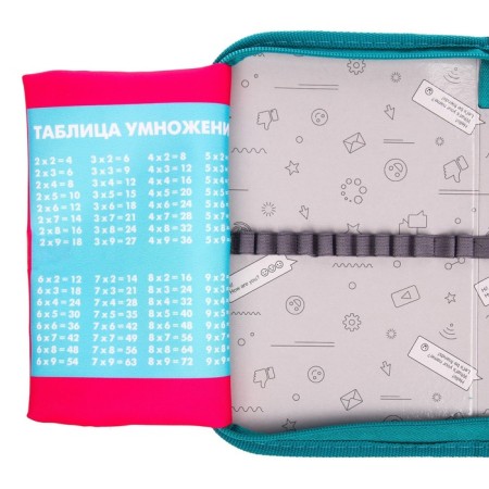 Penal frame, 1 section, 140x210x40 mm, folding pocket, tissue, Minnie Mouse and unicorn-6