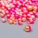 Beads for creativity plastic "Round. Gradient. Mermaid bright pink" D = 3-8mm, set 10 g 74595