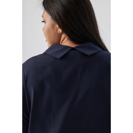Female blouse, size 54, blue color-4