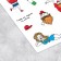 Stickerbook "Papin Tramp Mamin Simottyaga", 8 sheets, 14 x 21 cm
