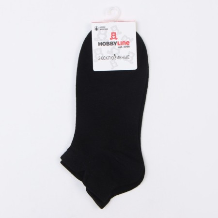 Women's socks, black color, size 36-40-2