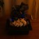 Fountain "Piglets at the mill" 16x20x26 cm (without ball, with backlight)