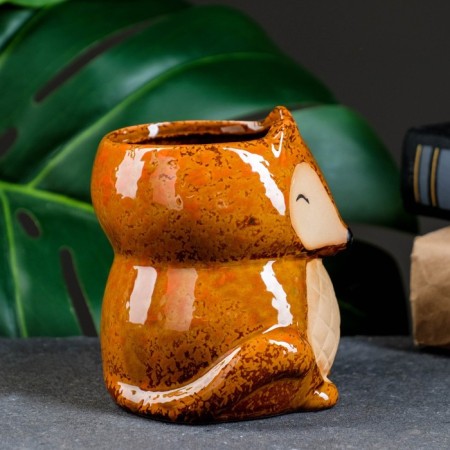 Pot "Red Lisica" 8x7.5x10cm-2