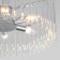 Ceiling light Bogate’s Flamel 374/6, E14, 6x60W, 500x500x380 mm, chromium color