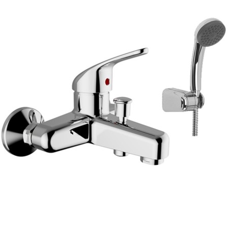 Bath mixer Zipponi Ara, 1-cherish, with hand-watering watering cums, color chromium