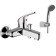 Bath mixer Zipponi Ara, 1-cherish, with hand-watering watering cums, color chromium