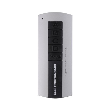 4-channel controller for remote control of Elektrostandard lighting, 16001, silver color