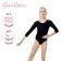 A swimsuit for gymnastics and dancing Grace Dance, p. 32, black color