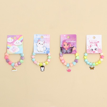 Bracelet, mix, 7 types, 15 cm-2