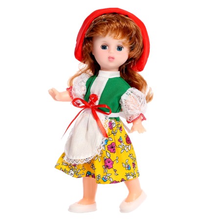 Doll "Red hat", 35 cm, mix-12